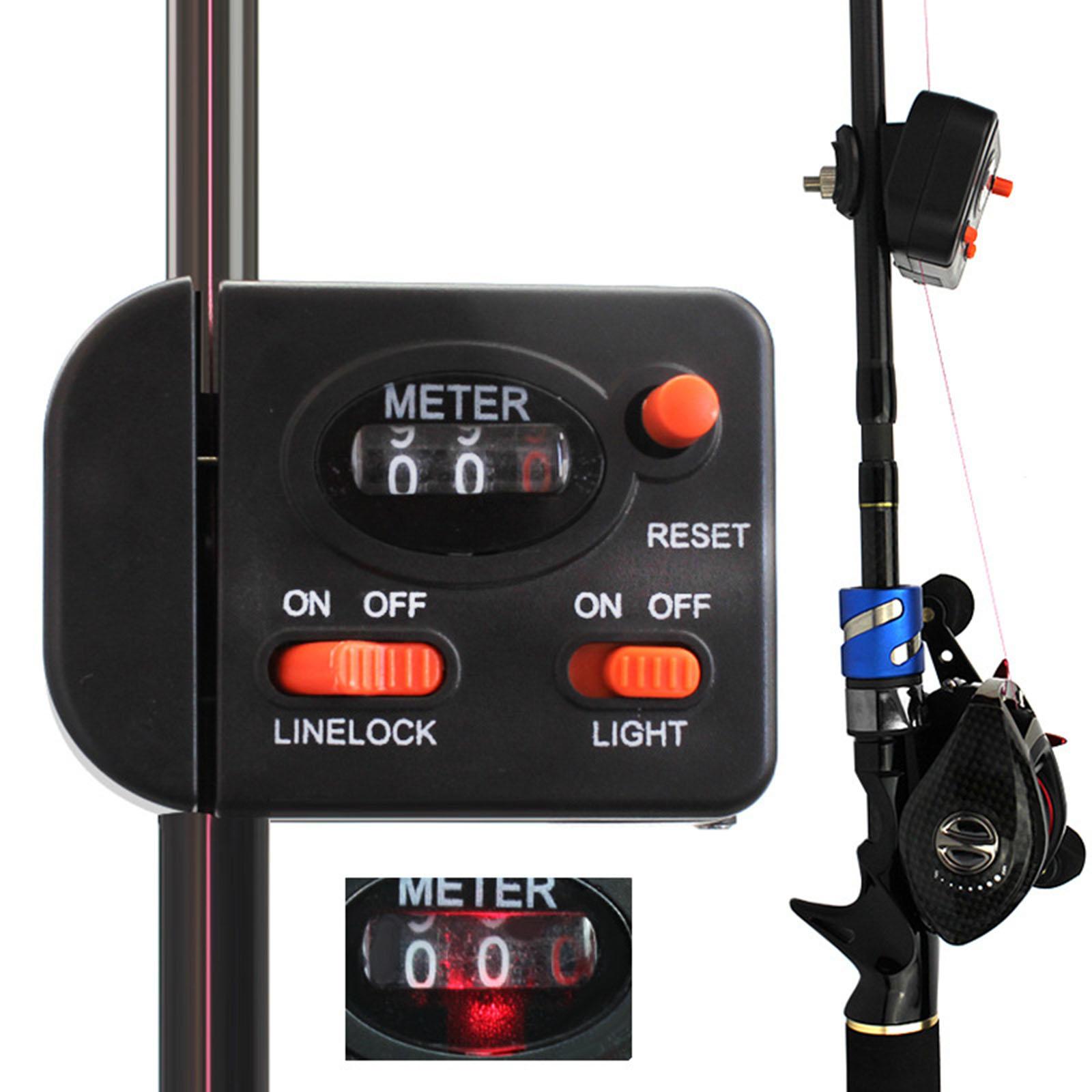 Fishing Boat Depth Finder - Fischerei-Schnur-Tiefenmesser, Längenmesser, Spulenmessgerät für Boot, Tintenfisch-