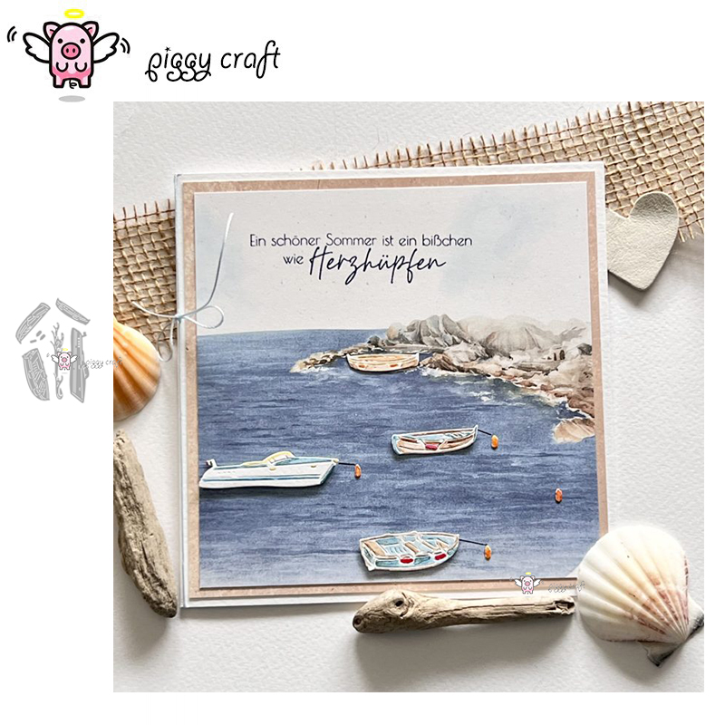 Piggy Craft Metall-Stanzformen – Fishing Boat Trailer Bewertung und Preis